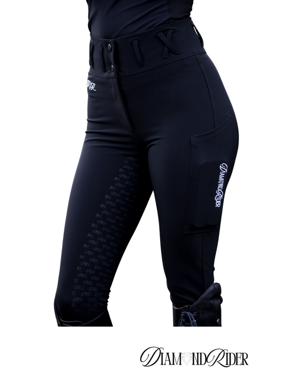 DiamondRider Vollbesatz Grip Reithose